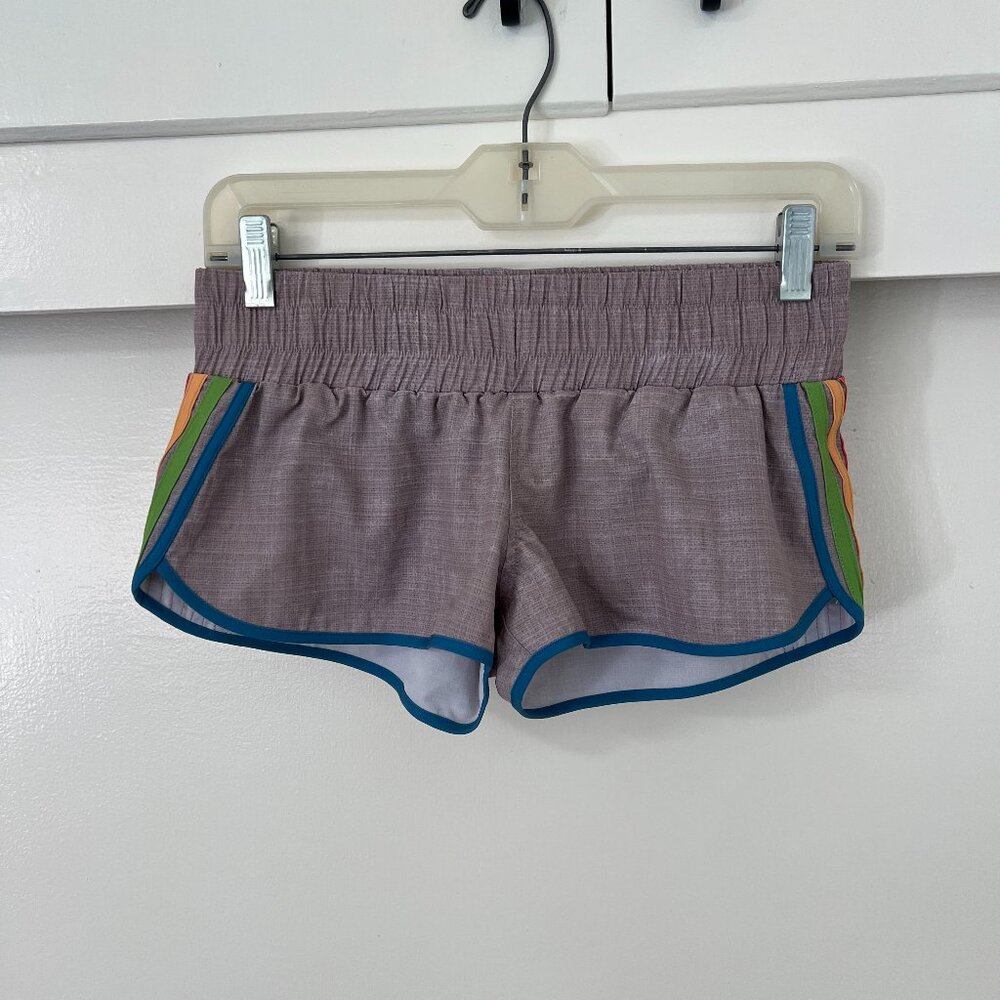 Niyama Sol Women's Rainbow Stripe Shorts